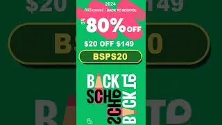 Promo Code Back to School AliExpress Sale Up to 80% off Aug 2024 #aliexpresssale #discount #sale