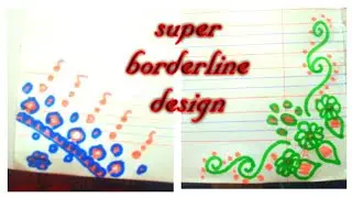 Super border line design /