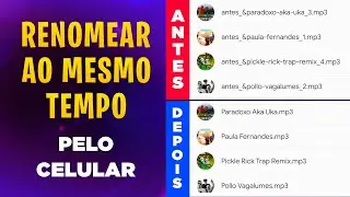 Como renomear vários arquivos de uma vez no Android - Você precisa conhecer esse app! Bulk Rename