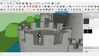 Google Sketchup Castle With Scenes