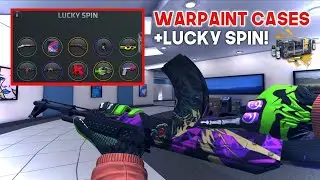 Critical Ops - OPENING WARPAINT CASES + LUCKY SPIN! (+ some pro moments)