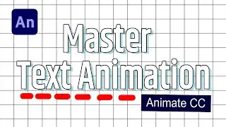 Text Animation Tutorial in Animate CC | Easy & Fast
