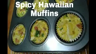 Spicy Hawaiian Muffins / Omellette Recipe / Recipe in the description below
