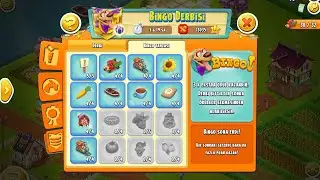 Hay Day Bingo Derbisi bingo çizgisi nasıl yapılır 6 hesap ile #hayday #oyun #huzur #derbi