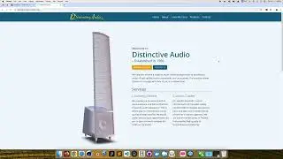 Distinctive Audio 3D Website – How It Was Done