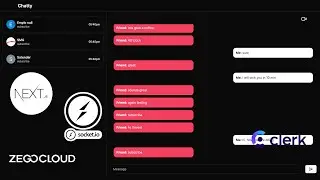 Building  Chat and Video Conferencing Website with Next.js, Socket io, Prisma, Clerk, and ZEGOCLOUD