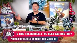 Is this the Heroes 3 board game I've been waiting for? ⚔️Heroes of Might and Magic III⚔️ preview
