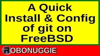 A Quick Install of Git on FreeBSD * Read Description*