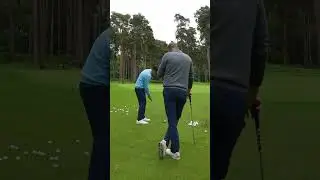 Developing a solid soft-landing shot! #dangrievegolf