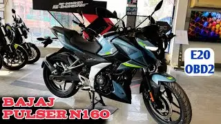New Bajaj Pulsar N160 E20 OBD2 2024 Update Model | Detailed Review | On Road Price