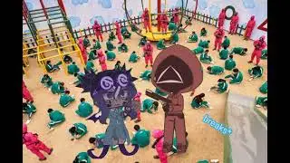 I wanna live (meme)(gacha) squid game)candy comb)