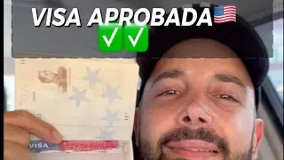 Me aprobaron la Visa Americana 🇺🇸 en Madrid 🇪🇸 / Te comparto mi experiencia.