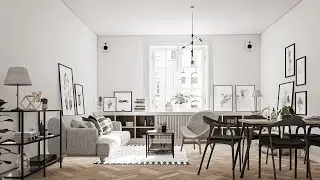 TUTORIAL: RENDER INTERIOR DE SALA | ENSCAPE 3.1