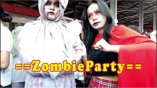 Halloween Party..!! Happy Anniversary to Shinta Fashion Mart Purwokerto || My Vlog