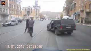 Дорожные разборки   Драки на дорогах