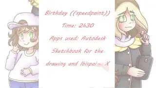 birthday ((speedpaint))