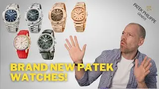 Patek Just Released 8 New Crazy Watches! Including 4 Nautilus!