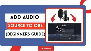 How to Add audio Source to OBS Studio
