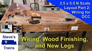 3x5 N Scale Layout Project Part 2: Wiring for DCC