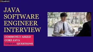 Java Developer Job Interview Commonly Asked Java Thread Questions | Core Java