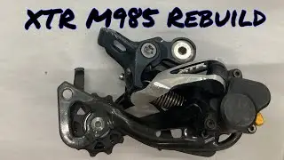 How To Rebuild a Shimano XTR M985/M986 Derailleur