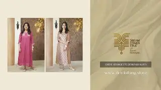 Crepe Georgette Designer Kurti | Pure Crepe Georgette Designer Kurti