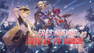 ERES NUEVO O NO SABES QUE FARMEAR O HACER, METETE Y TE COMENTO COMO!!!!! GENSHIN IMPACT