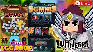 🛑[LIVE] Lumiterra Whitelist Announcement | Somni's Rumble Rush Play to Airdrop | Gomble Eggdrop Cou