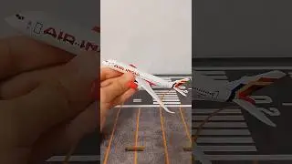 NEW Air India Livery A350 16cm Airplane Model Unboxing