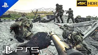 (PS5) D-DAY OPERATION TONGA | Immersive Realistic Ultra Graphics Gameplay [4K 60FPS HDR]Call of Duty