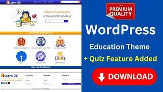 Quiz Website Kaise Banaye | Wordpress Me Quiz Kaise Banaye | Quiz Theme WordPress Download