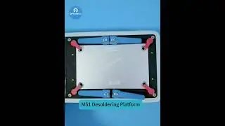 iPhone X-15 Pro Max Motherboard CPU IC Heating Disassembly | iRepair MS1 Desoldering Platorm