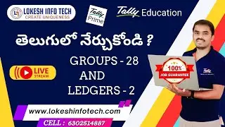 Tally Prime: Groups and Ledger Creation Guide