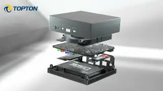 TOPTON NUC AMD Gaming Mini PC Ryzen 7 3750H Vega Graphic 2*DDR4 NVMe SSD Desktop Computer Windows