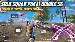 GARA GARA SOLO VS SQUAD DOUBLE SG2!! DI TONTON 40 ORANG 😭 AUTO TREMOR CUG