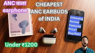 Must Watch!!!! pTron Zenbuds One Honest Review | ANC Feature TWS under 1200 | ANC Working or Not?