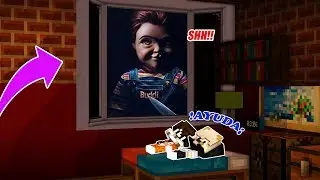 LA VENGANZA DE CHUCKY EL MUÑECO.EXE A LAS 3 AM EN MINECRAFT