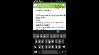 Tutorial:how to use Build Prop Editor