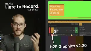 🔴 Live - Summer Sale, Slideshow and Progress in H2R Graphics // H2R Live
