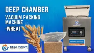 Deep Chamber -Vacuum Packing Machine: Wheat, Grains, Pulses.