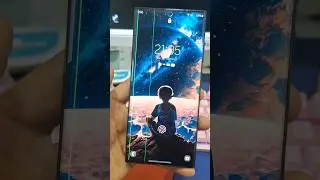 Note 20 Ultra Linha verde no display