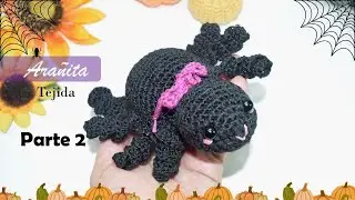Arañita Tejida Parte 2/2 - Patas y Armado - Amigurumi Paso A Paso | @AnabelMonGar