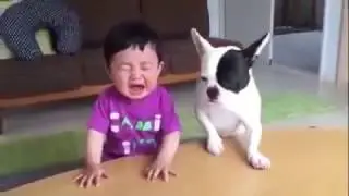Hài baby siêu dễ thương , cute | Khi bé vui