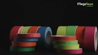 MEGATAPE FLUORESCENT Gaffer