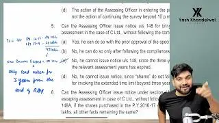 CA Final DT  RTP Nov 23 in 1.5 Hours by CA Yash Khandelwal