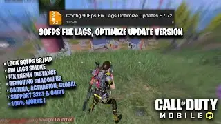90FPS CONFIG IN COD MOBILE | FIX LAGS BR/MP | CODM CONFIG SEASON 7 UPDATES