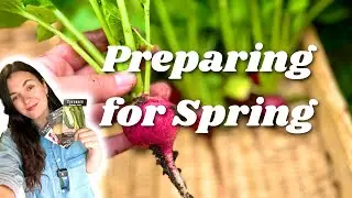Preparing for Spring 👩🏻‍🌾 | Homestead VLOG