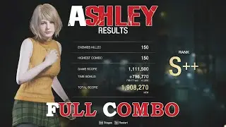 Resident Evil 4 Remake - The Mercenaries ASHLEY RANK S++ (DOCKS)