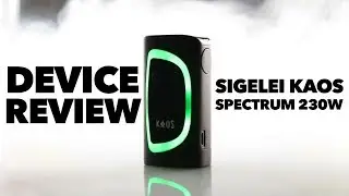 Sigelei Kaos Spectrum 230w Mod Review