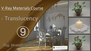 9-  Translucency in Vray material